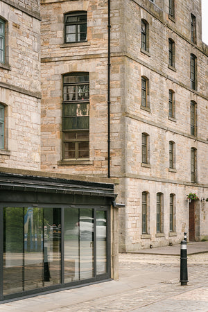 image of warhouse building converted to contemporary offices and housing